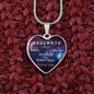 Soulmate - Galaxy - Heart Necklace