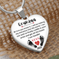 New Grandma - Heart Pendant