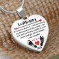 New GodMom - Heart Pendant