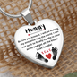 New Mom - Heart Pendant