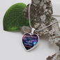 Soulmate - Galaxy - Heart Necklace