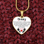 New Mom - Heart Pendant