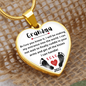 New Grandma - Heart Pendant