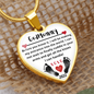 New GodMom - Heart Pendant
