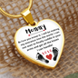 New Mom - Heart Pendant