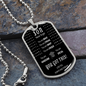Son Graduation - Dog Tag