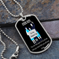 Adoption Son - Family - Dog Tag