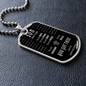Son Graduation - Dog Tag