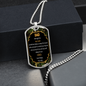 Military Dad - Love Kids - Dog Tag