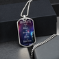 Soulmate - Galaxy - Dog Tag
