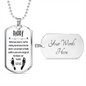 New Dad - Dog Tag