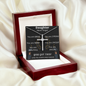Daughter Graduation - Crystal Cross Necklace