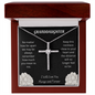 Granddaughter - Crystal Cross Necklace