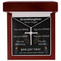 Granddaughter Graduation - Crystal Cross