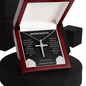 Granddaughter - Crystal Cross Necklace
