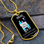 Adoption Son - Family - Dog Tag