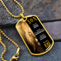 You Are a King Son - Dog Tag