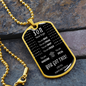 Son Graduation - Dog Tag