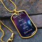 Soulmate - Galaxy - Dog Tag
