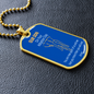 Adoption Son - Elephant - Dog Tag
