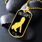 First Time Grandpa 2022 - Dog Tag