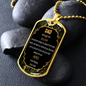 Military Dad - Love Kids - Dog Tag