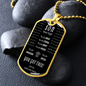 Son Graduation - Dog Tag