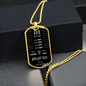 Son Graduation - Dog Tag