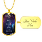 Soulmate - Galaxy - Dog Tag