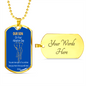 Adoption Son - Elephant - Dog Tag