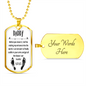 New Dad - Dog Tag