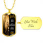 You Are a King Son - Dog Tag