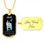 Adoption Son - Family - Dog Tag