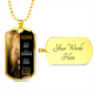 You Are My King - Dog Tag