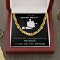 Love of My Life - Puzzle Piece - Cuban Link Chain