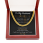 To My Husband - Cuban Link Chain