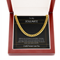 To My Soulmate - Cuban Link Chain