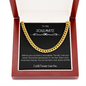 To My Soulmate - Cuban Link Chain