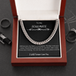 To My Soulmate - Cuban Link Chain