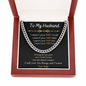 To My Husband - Cuban Link Chain