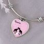Adoption Daughter - Giraffe Heart Bangle