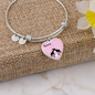 Adoption Daughter - Giraffe Heart Bangle