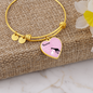 Adoption Daughter - Single Parent Giraffe Bangle