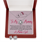 New Mommy - Unborn Daughter - Matching Earrings and Necklace