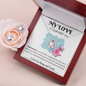 First Baby - Love Knot Earring & Necklace Set