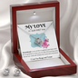 First Baby - Love Knot Earring & Necklace Set