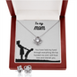 To My Mom from Son - Earring Necklace Set