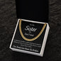 To My Sister - Cuban Link Chain