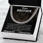 To My Bonus Brother - Cuban Link Chain
