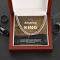 My Amazing King - Cuban Link Chain